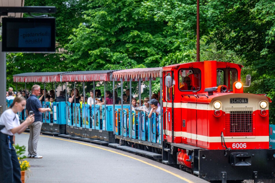 Die Parkeisenbahn Chemnitz läutet am 1. Mai die neue Saison ein. (Archivfoto)