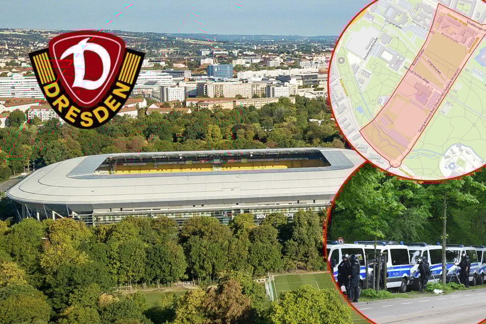 Dynamo mit vier Hochrisikospielen: Verbotszone und Großaufgebot der Polizei