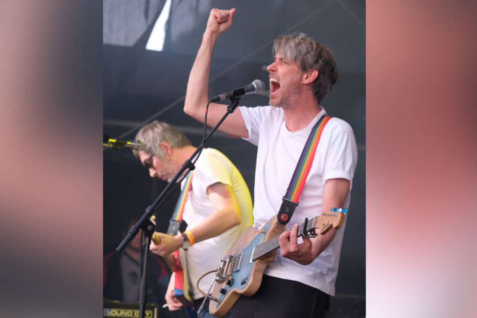 Die Band Tocotronic tritt beim Festival "Kosmos Chemnitz - Wir bleiben mehr" auf.