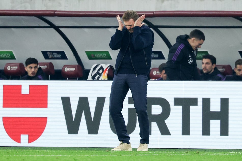 Julian Nagelsmann (37) war nicht zufrieden mit dem, was er von seinem Team zu sehen bekam.