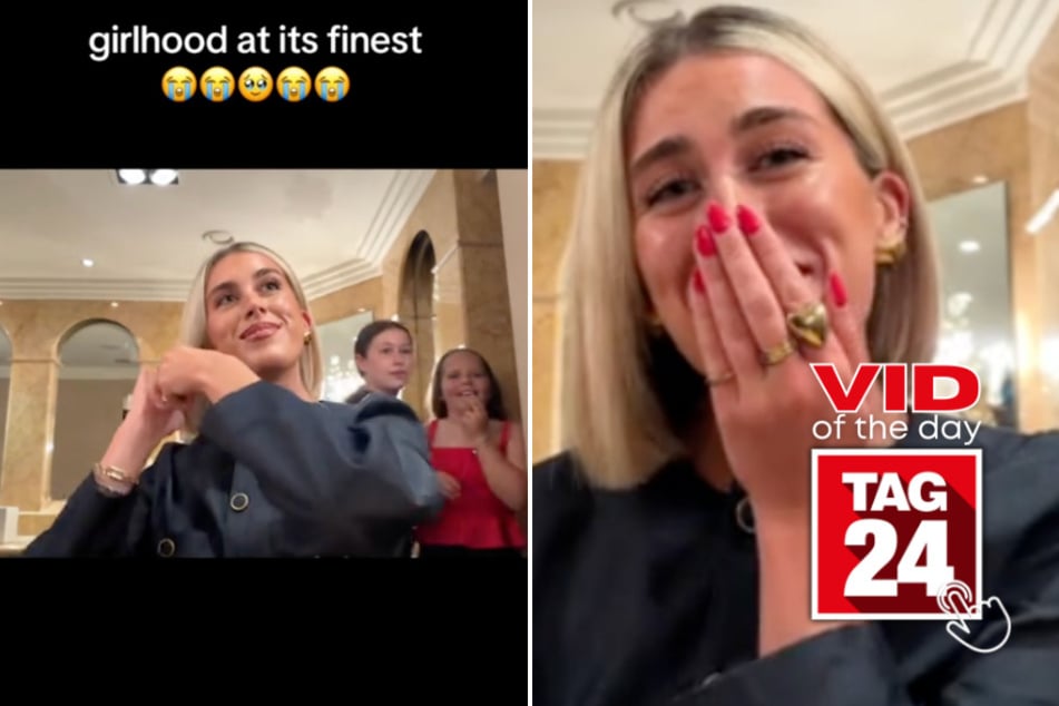 viral videos: Viral Video of the Day for June 16, 2025: Woman tears up after sweet compliment from two little girls