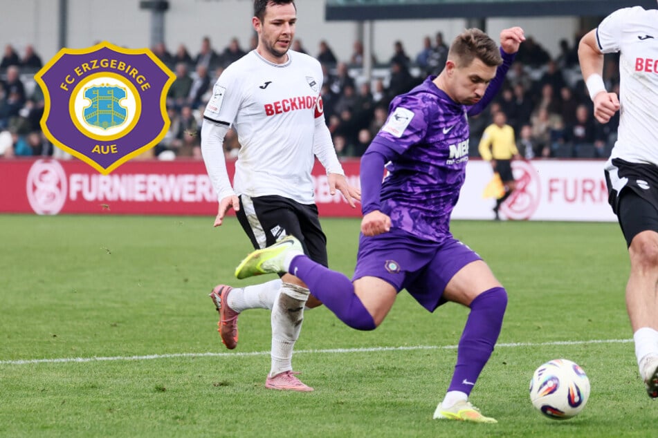 Aue weiterhin auf Abstiegsplatz: Veilchen müssen aktiv bleiben