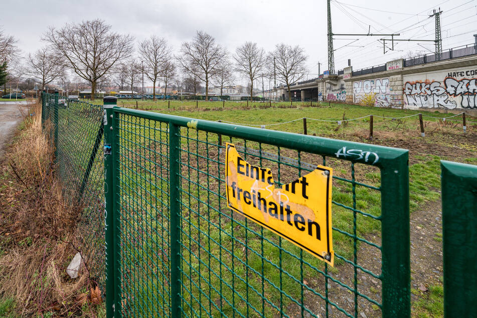 Die gewerblich genutzten Kleingarten-Flächen...