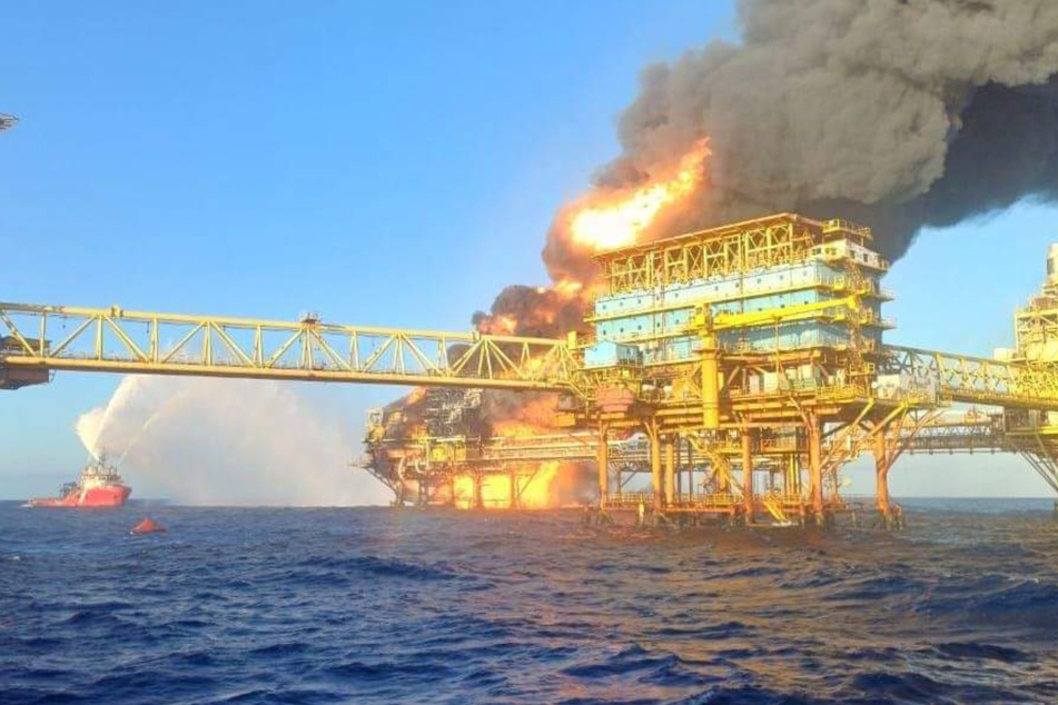 Katastrophe im Golf von Mexiko: "Nohoch Alfa" ist havariert.