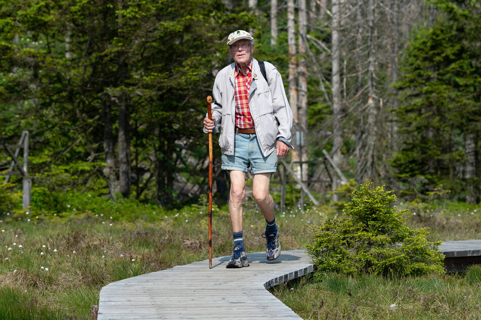 "Brocken-Benno" macht sich zum 88. Geburtstag selbst ein besonderes Geschenk.