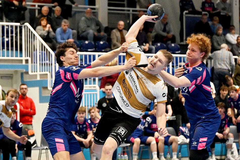 Ivar Stavast besorgte die 34:33-Führung - für den Sieg reichte es trotzdem nicht.