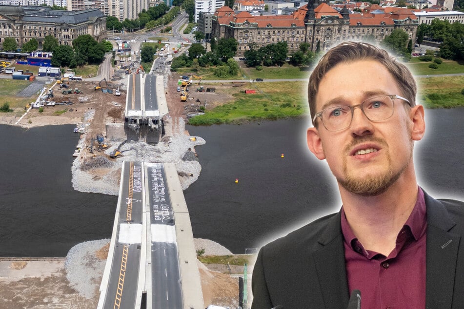 Darum warnt die Dresdner SPD vor vierspuriger Carolabrücke