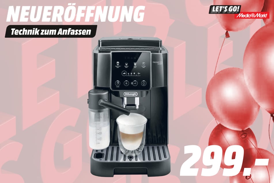 DeLonghi-Kaffeevollautomat für 299 Euro.