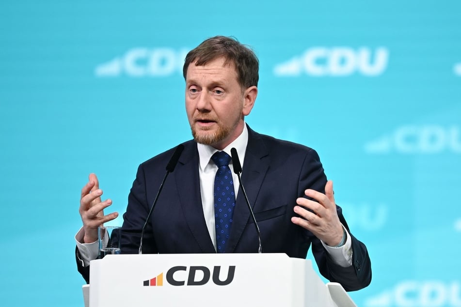 MP Michael Kretschmer (50, CDU) zeigte sich unzufrieden mit dem Benzinpreis-Entlastungspaket.