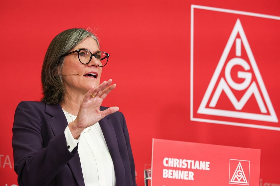 IG-Metall-Chefin Christiane Benner äußerte sich in einer Erklärung zum Sparpaket.