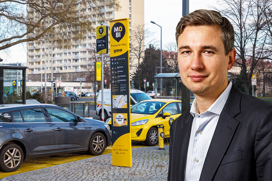Dresdner Rathaus macht mobil, auch mit Luftstationen für Radler!