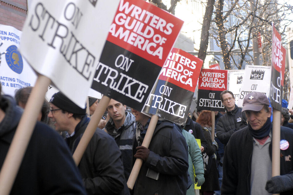 The Writers Guild of America have gone in strike in the past.