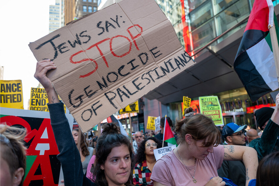 New Yorkers rallied for a "Free Palestine" in another call to action.