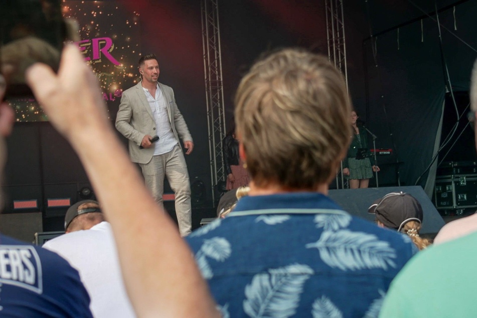 Ramon im Juni beim "Schlager pur"-Festival in Stralsund.