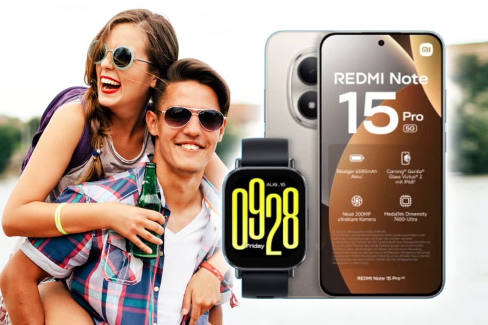 Xiaomi Redmi Note 15 gibt's hier für nur 9,99 Euro mit Watch dazu!
