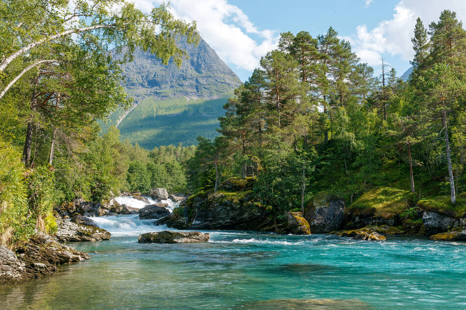 Der 42-Jährige verstarb, als er seinen Sohn aus dem norwegischen Fluss Lygna retten wollte. (Symbolbild)