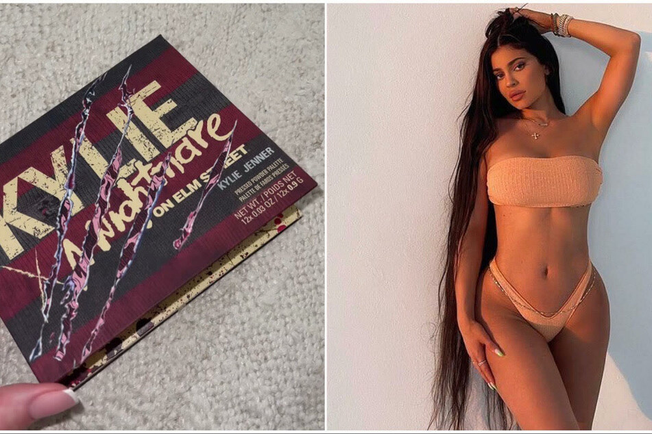 On Tuesday, Kylie Jenner announced a new Halloween-themed cosmetic line by paying homage to A Nightmare on Elm Street.