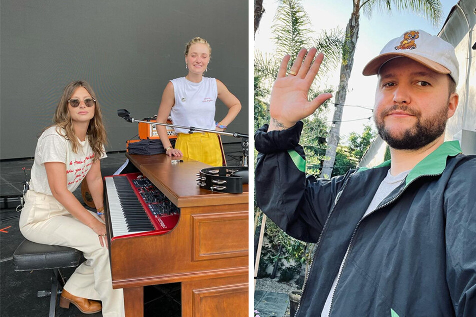 Aly &amp; AJ (l.) and Quinn XCII (r.) have sets on Friday of Governors Ball.