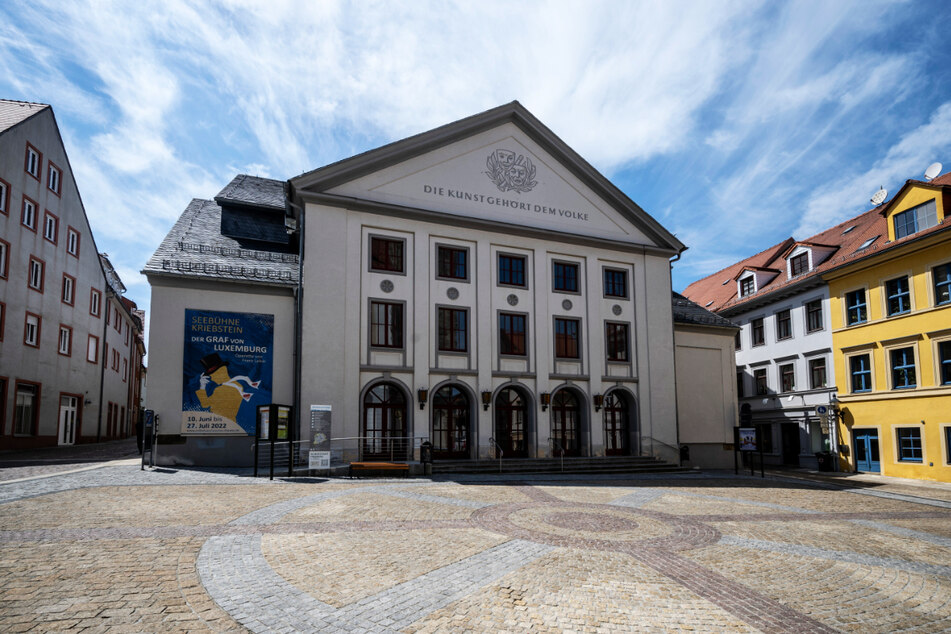 Auch das Mittelsächsische Theater öffnet am Sonntag seine Türen.