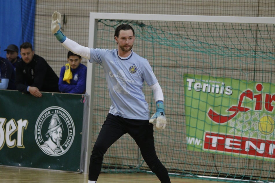 Kehrte nach Hüftverletzung - wenn auch nur beim Hallenturnier - ins Lok-Tor zurück: Niclas Müller.