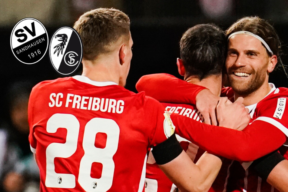 Später Doppelschlag bringt Freiburg ins DFB-Pokal-Viertelfinale!