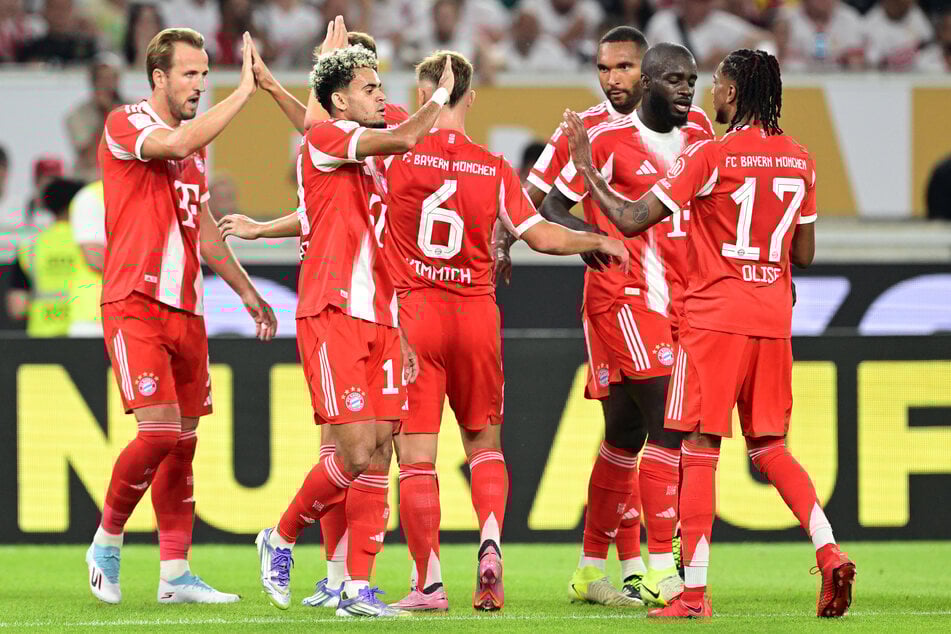 Wer, wenn nicht Harry Kane (l.) sollte den FC Bayern in Führung schießen?