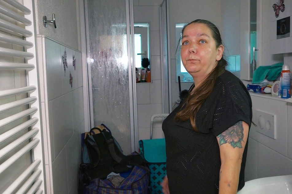 Sauer über ihren obdachlosen Kumpel: Tanja (52).