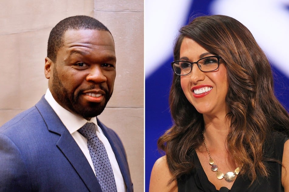 In a recent interview, Colorado Congresswoman Lauren Boebert (r.) denied rumors floating around that she may be romantically involved with rapper 50 Cent.