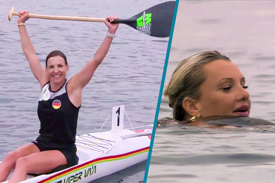 RTL-Sommerspiele: "Wo ist Burdecki?" - Kult-Blondine verirrt sich bei Kanu-Wettkampf