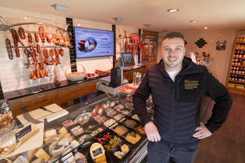 Christoph Schempp (36) arbeitet für die Landfleischerei in fünfter Generation.