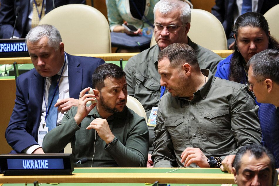 Ukrainian President Volodymyr Zelensky joined the annual UN General Assembly for the first time since Russia invaded Ukraine.