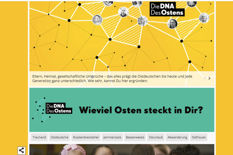 Gibt's eine "Ossi-DNA"? Ein neues Angebot vom MDR geht der Sache auf den Grund.