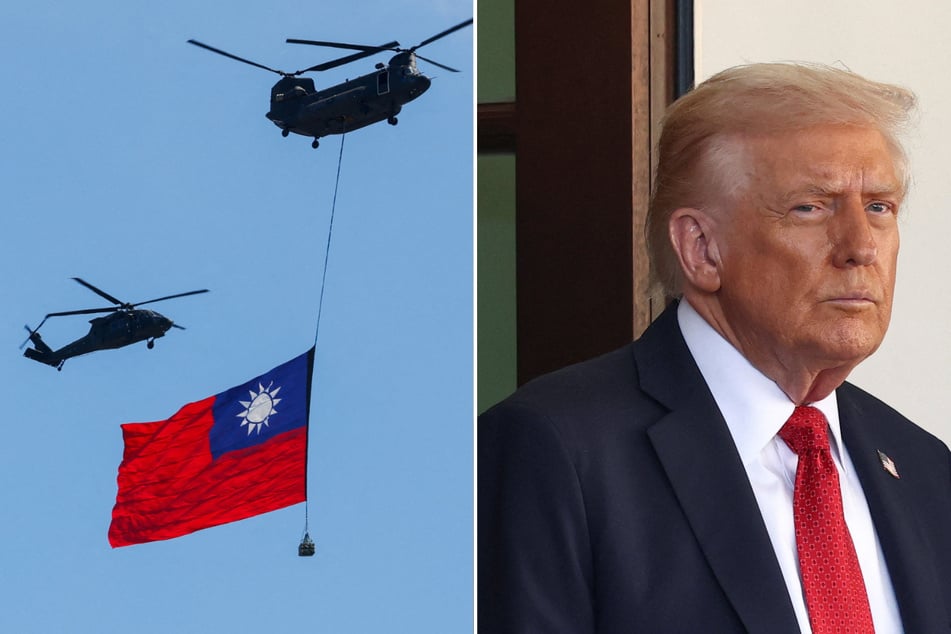 President Donald Trump insisted China was not interested in invading Taiwan as he touted his relationship with Xi Jinping.