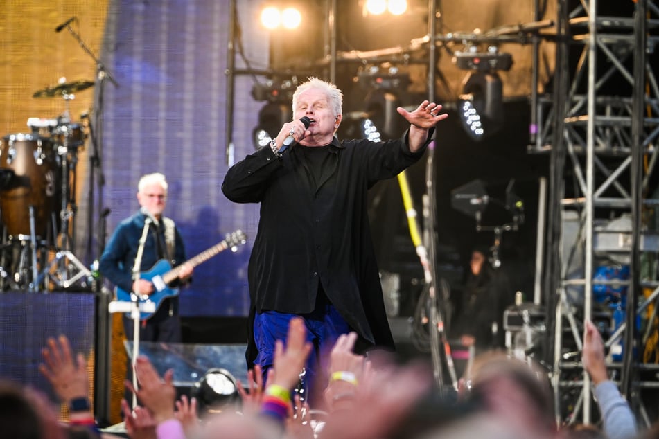 Herbert Grönemeyer (69) beim Konzert in Bochum. Vermutlich war Silvio Zschage im Publikum.
