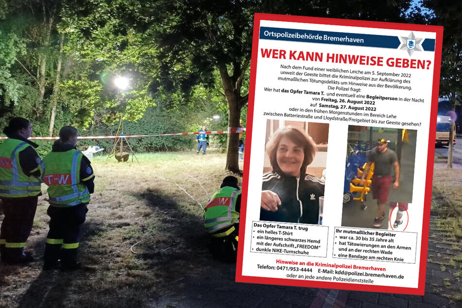 Frauenleiche in Bremerhaven gefunden: Polizei veröffentlicht Foto der Toten