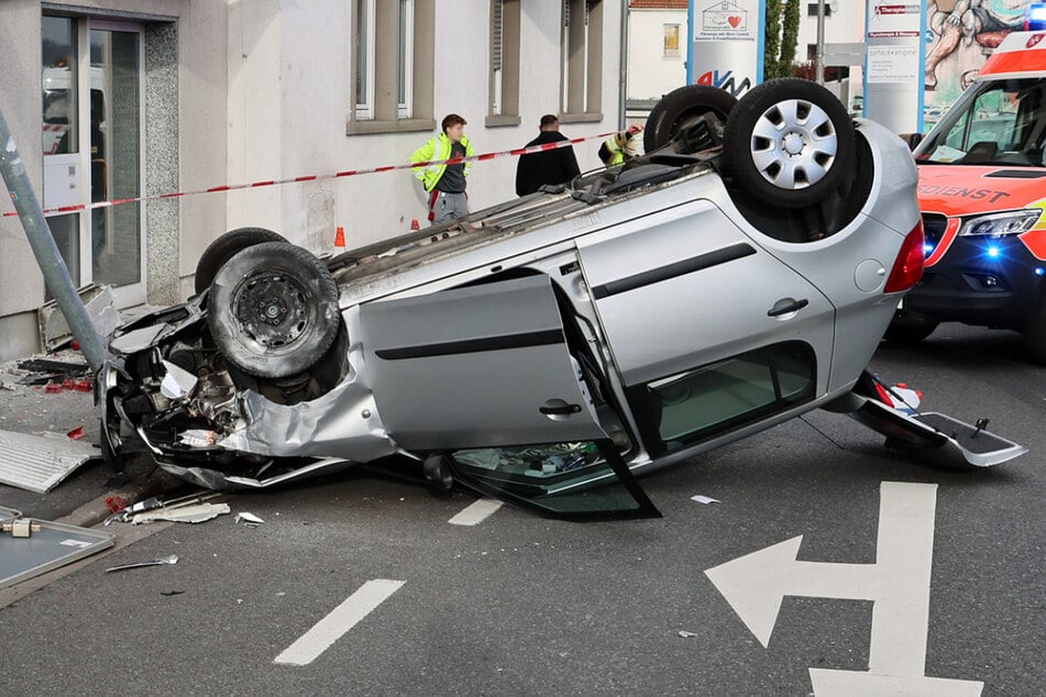 In Aschaffenburg ist es zu einem schweren Unfall gekommen.