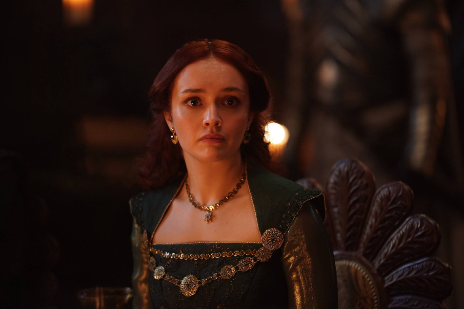 Olivia Cooke made her debut as the adult Alicent Hightower in HBO Max's House of the Dragon.