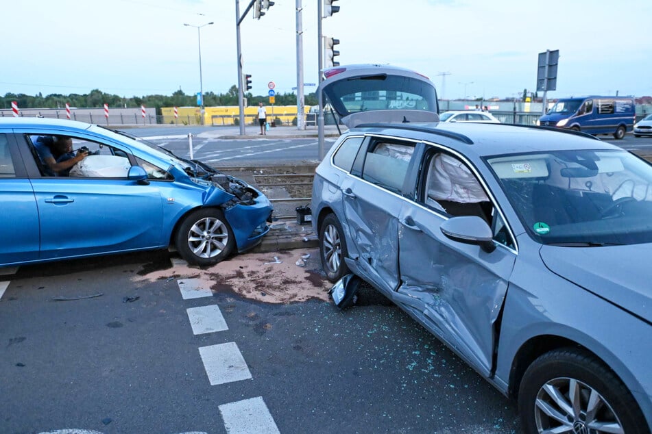 Bei dem Unfall wurde eine Person verletzt.