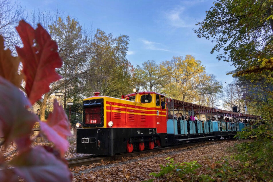 Auch bei der Parkeisenbahn Chemnitz geht die Saison zu Ende. (Archivbild)