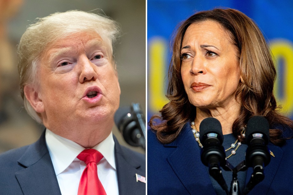 Harris slams Trump's "political stunt" at Arlington Cemetery: "Nothing new"