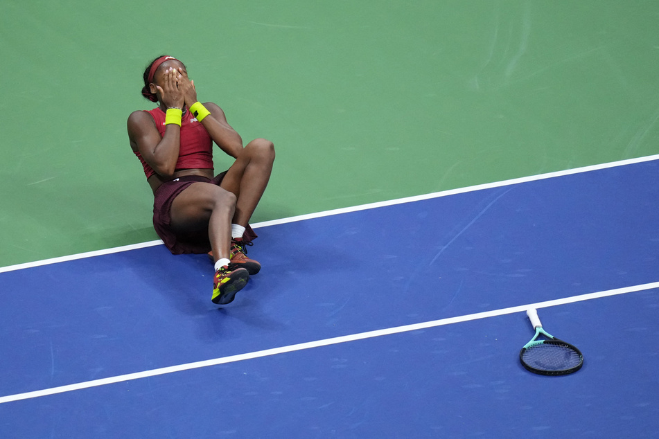 Gauff came back from a set down and wowed the Arthur Ashe crowd with some stunning shots.