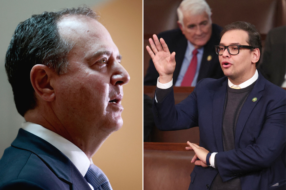 George Santos and Adam Schiff get into Twitter spat over "integrity"