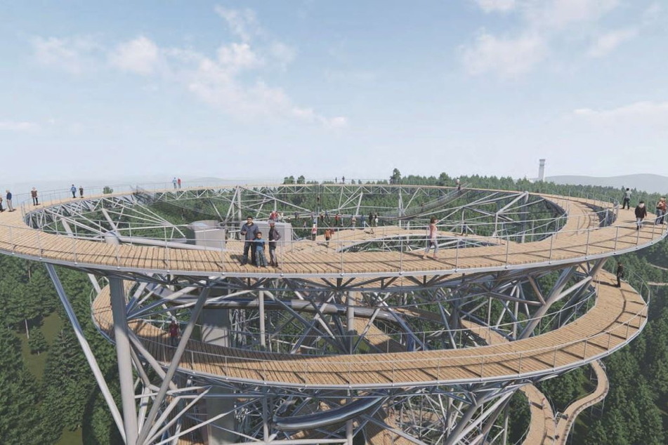 Wenn der Skywalk am Keilberg/Klinovec doch kommt, könnte 2023 Baubeginn sein.