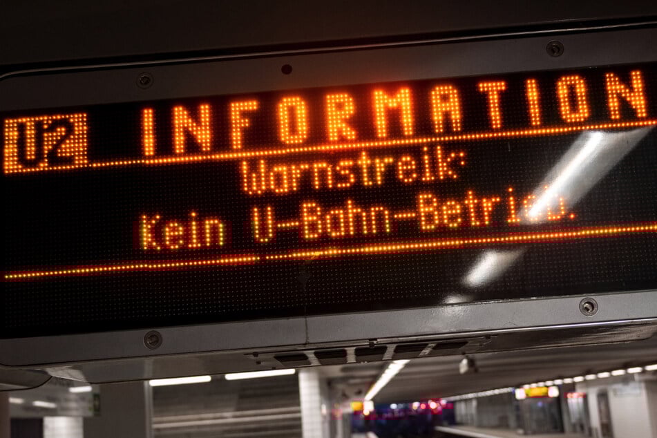 Streik im Nahverkehr: Busse und U-Bahnen stehen still