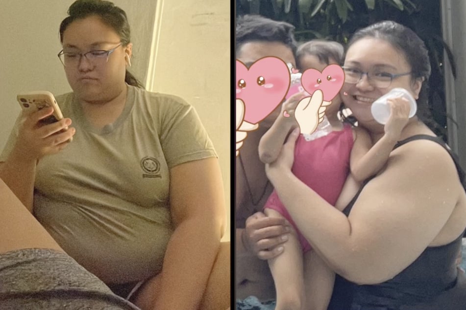 Claire Yeo (27) fühlte sich nach ihrer Schwangerschaft nicht mehr wohl in ihrem Körper.
