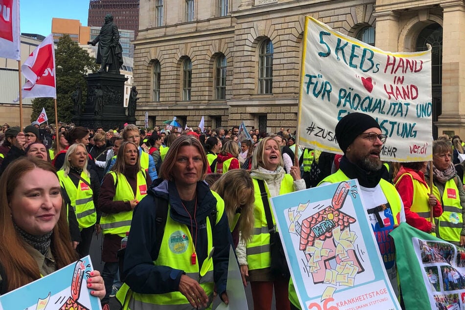 Berliner Kita-Streit eskaliert: Verdi ruft unbefristeten Streik aus