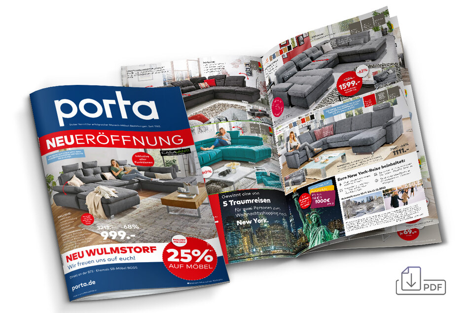 Diese NeueröffnungsAktion gibt's nur noch Samstag (15.10.) bei porta