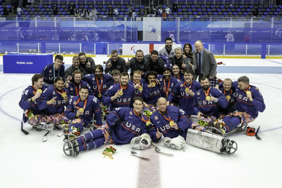 Team USA defeated Canada for the gold medal in sled hockey at the 2022 Paralympic Games.