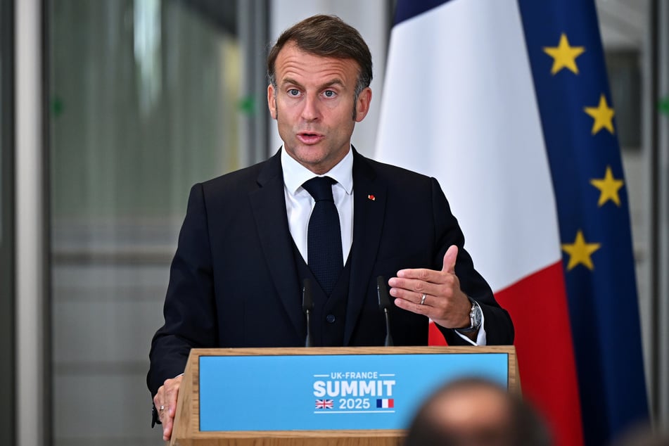 Frankreichs Präsident Emmanuel Macron (47) will einen Palästinenserstaat anerkennen, sofern dieser "seine Entmilitarisierung" akzeptiert. (Archivbild)