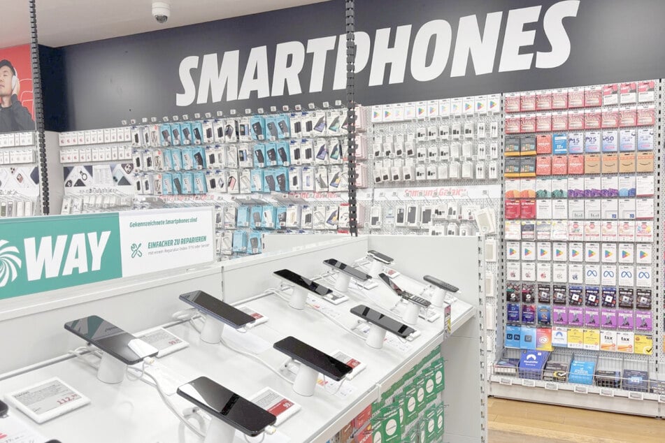 Der neue MediaMarkt Xpress im Wandsbek Quarree in Hamburg.